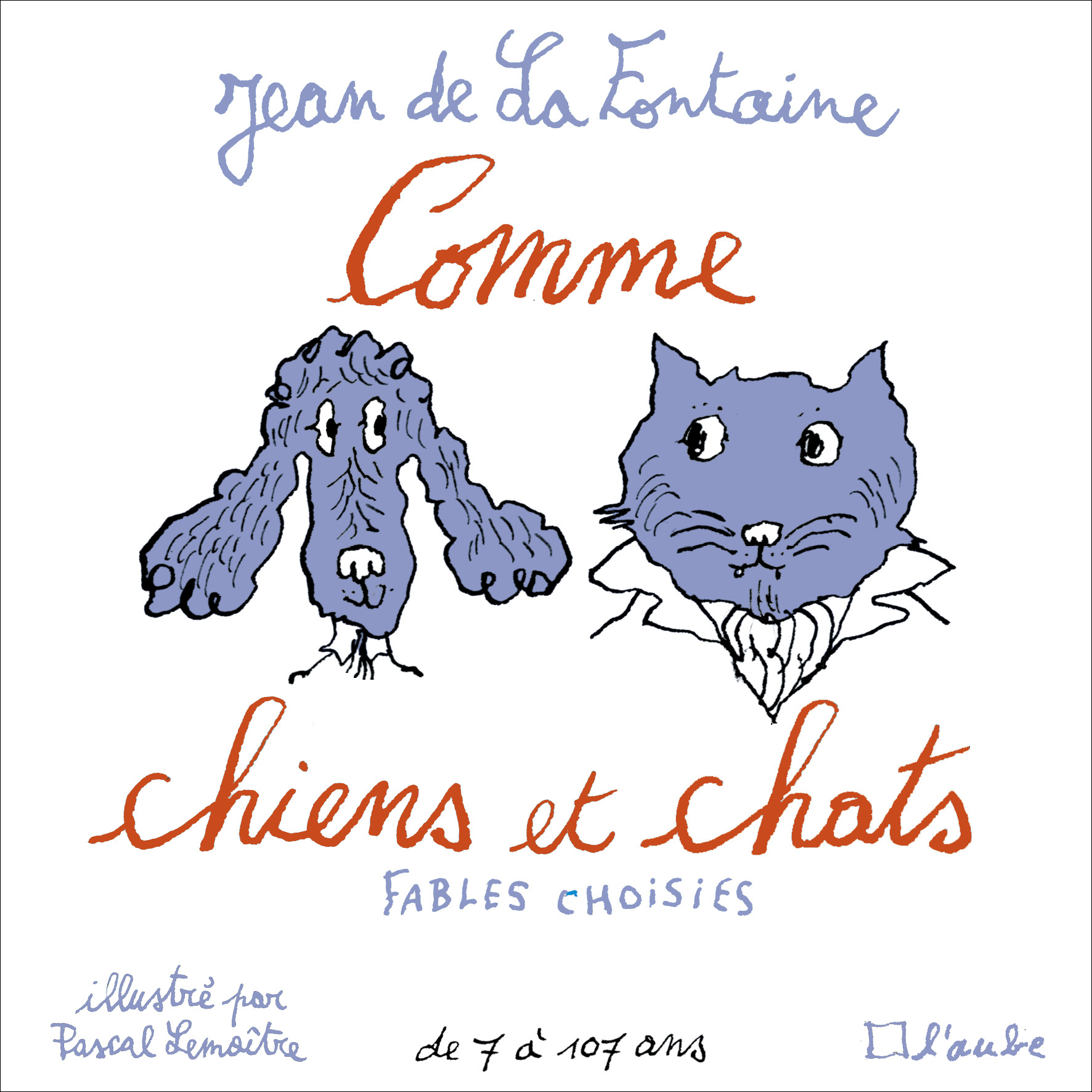 4375-La Fontaine-Comme chiens et chats