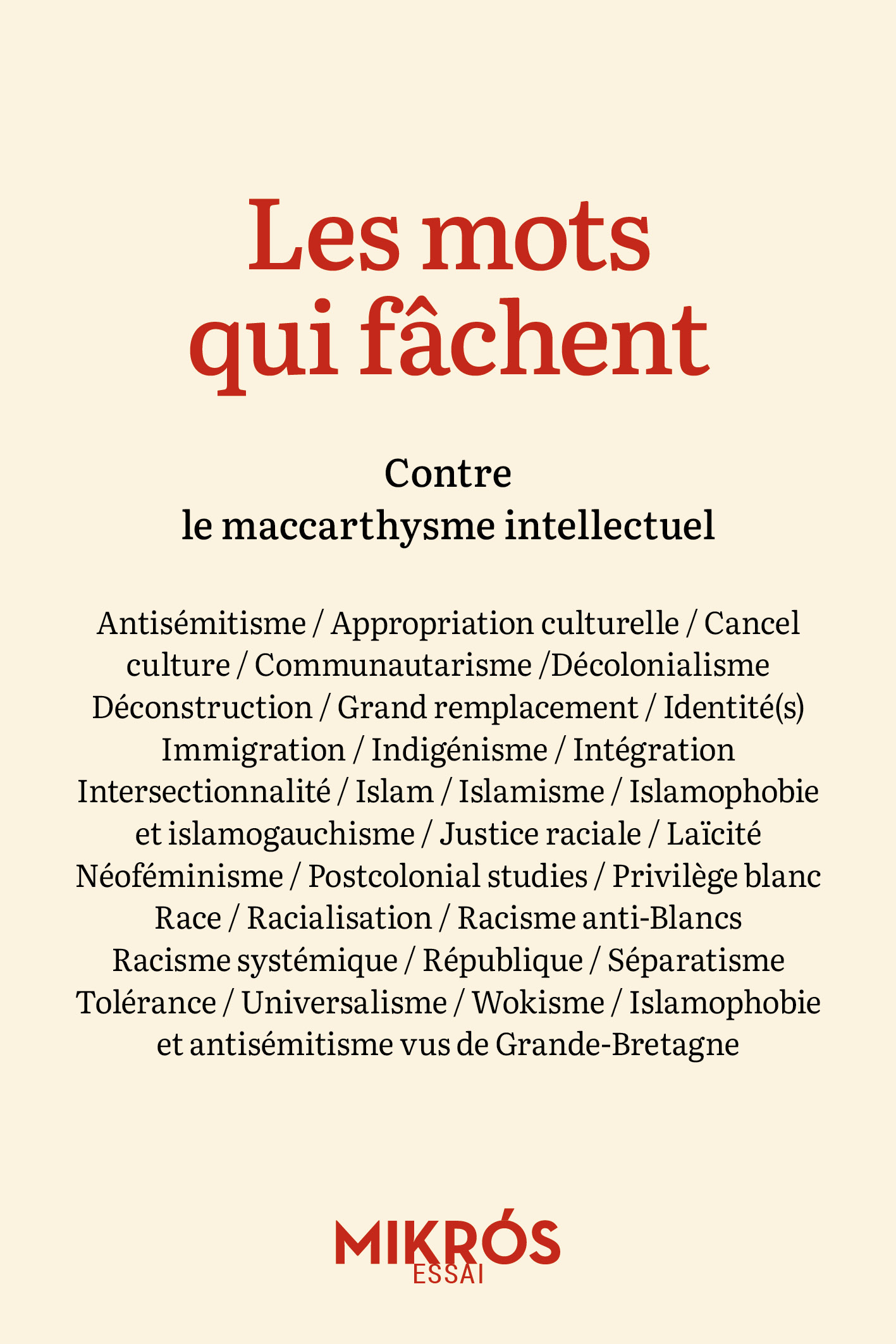 5687-Coll.-Les mots qui fâchent